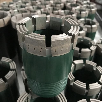 NX HX Impregnated Diamond Core Bit Reaming Shell สำหรับการขุดสำรวจการขุด