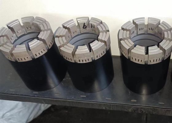 ความแข็งแรงสุดของสายไฟ Diamond Impregnated Drill Bit ความทนทานต่อการสกัด