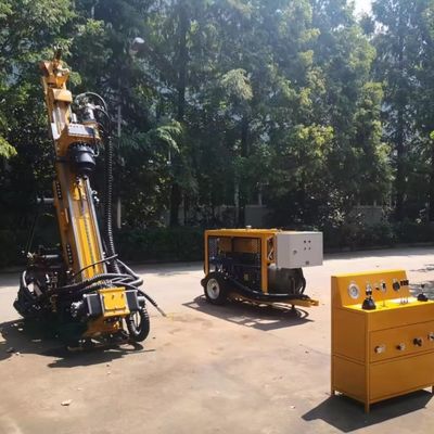 XZKD95-3A เครื่องเจาะใต้ดินแบบไฮดรอลิกเต็ม สําหรับโครงการเหมืองหินทองแดงทองเหลือง