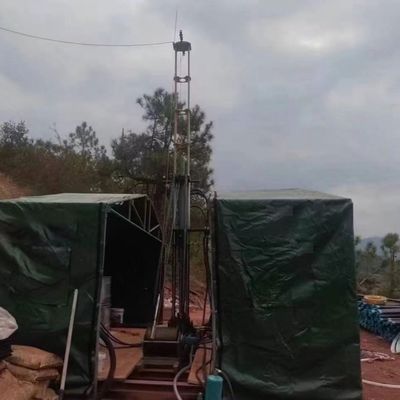 XZHP-600B BQ 600m เครื่องเจาะแบบไฮดรอลิกพกพา ที่สะดวกในการประกอบสําหรับการสํารวจเหมือง
