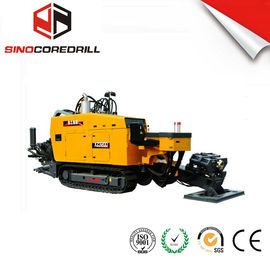 สีเหลือง 32 ตันนอนแนวนอน Drilling แท่นขุดเจาะ 0-140RPM ความเร็ว Spindle