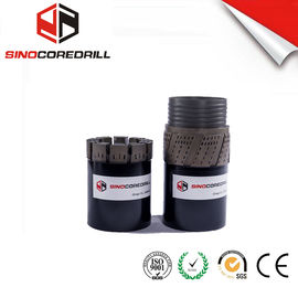 การรีไซเคิลเปลือกหอย PCD bq nq hq pq การเจาะรูสำหรับ Diamond Core Bits