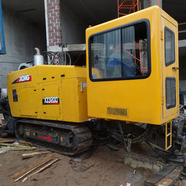สีเหลือง 32 ตันนอนแนวนอน Drilling แท่นขุดเจาะ 0-140RPM ความเร็ว Spindle
