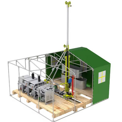 ไฮดรอลิก Rrill Rig Core Drill Rig มือถือ EP550 พกพาเครื่องเจาะ