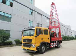 M150 เครื่องขุดเจาะแบบติดตั้งบนรถบรรทุก 150m อาคารน้ำบาดาล M150