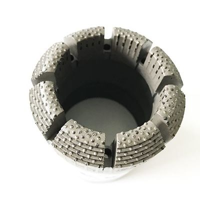 ความเร็วที่รวดเร็ว Borehole Geological Diamond Core Bit Coal Drilling Impregnated Drill Bit