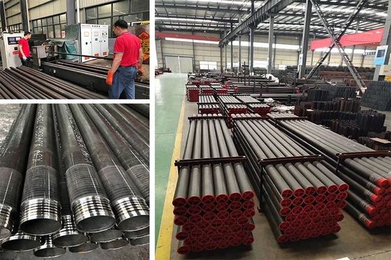 3m 1.5m Wireline Drill Rod BNHP Heat Treatment