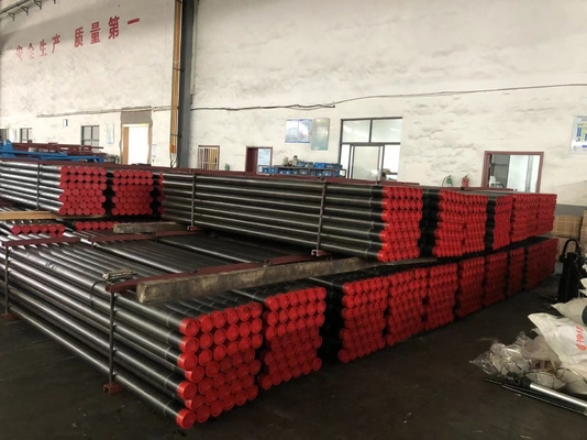 Bao Steel BTW NTW HTW แท่งเจาะแบบ Wireline แบบบางที่มีการอบชุบด้วยความร้อน