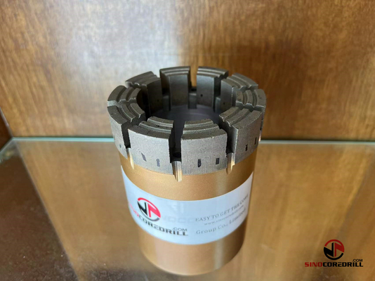 การขุดฮาร์ดร็อค 12mm Diamond Core Bit HWL Impregnated
