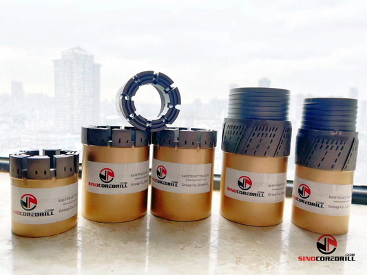 HQWL OD 96MM ID 63.5MM Impregnated Diamond Core Bit สำหรับการสำรวจทางธรณีวิทยา