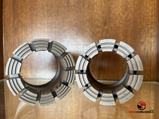 HQWL OD 96MM ID 63.5MM Impregnated Diamond Core Bit สำหรับการสำรวจทางธรณีวิทยา