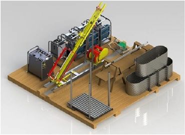 ไฮดรอลิก Rrill Rig Core Drill Rig มือถือ EP550 พกพาเครื่องเจาะ