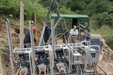 ไฮดรอลิก Rrill Rig Core Drill Rig มือถือ EP550 พกพาเครื่องเจาะ
