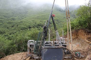 ไฮดรอลิก Rrill Rig Core Drill Rig มือถือ EP550 พกพาเครื่องเจาะ
