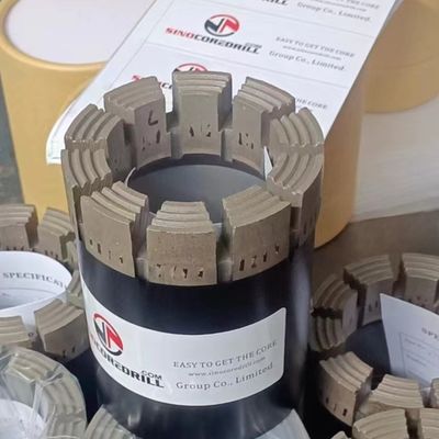 HQ Diamond Core Drill Bits การแก้ไขสุดท้ายสําหรับงานเจาะที่ยากลําบาก