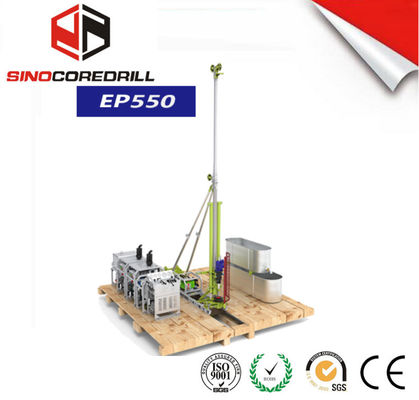 เครื่องเจาะแบบโมดูลขนาด 700 เมตร หนักเบา พกพา Core Drilling With Hydraulic Drive