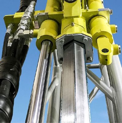 เครื่องเจาะแบบโมดูลขนาด 700 เมตร หนักเบา พกพา Core Drilling With Hydraulic Drive