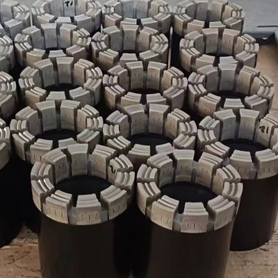 ผนังบาง Turbo Diamond Core Bit NTW BTW HTW สําหรับการเจาะเข้าไปอย่างรวดเร็วกับการฟื้นฟูแกนที่ใหญ่กว่าในหินแข็ง
