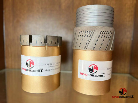 ราคาดี การขุดฮาร์ดร็อค 12mm Diamond Core Bit HWL Impregnated ออนไลน์