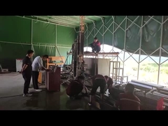 แท่นขุดเจาะแกนใต้ดินไฮดรอลิกกำลังมอเตอร์ 75kw พร้อม NQ 500m