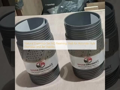 เปลือกก้อน NQ แบบประกอบด้วยเพชรธรรมชาติ สําหรับเส้นกว้างรูที่แม่นยําและความมั่นคงของบิต